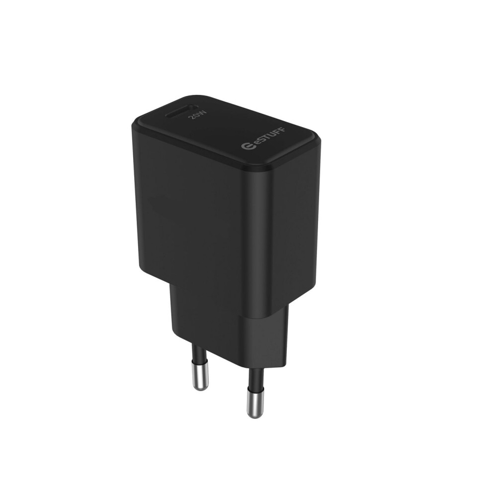 Estuff Usb-C Charger Eu Pd 20W - Black 5715063679623