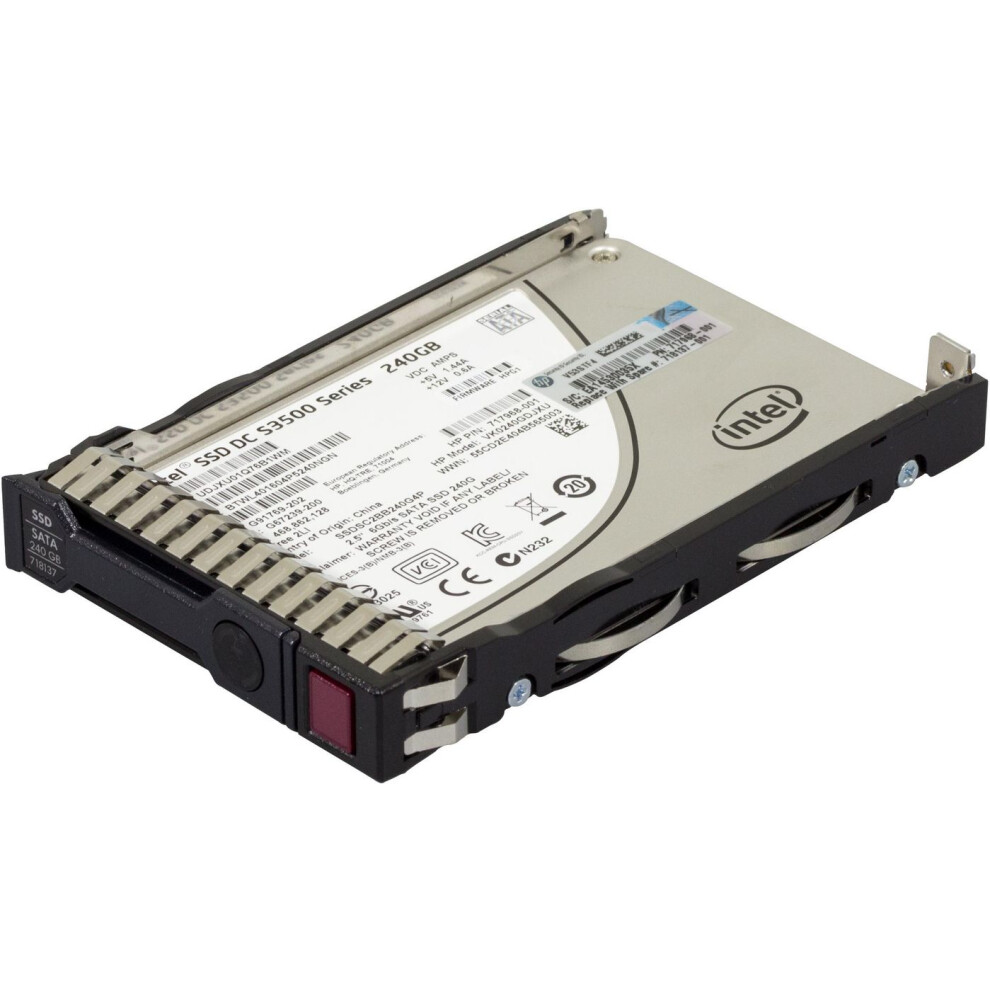 Hewlett Packard Enterprise 240Gb 6G 2.5 Sata Ve Sc Solid State Drive 5711783863854