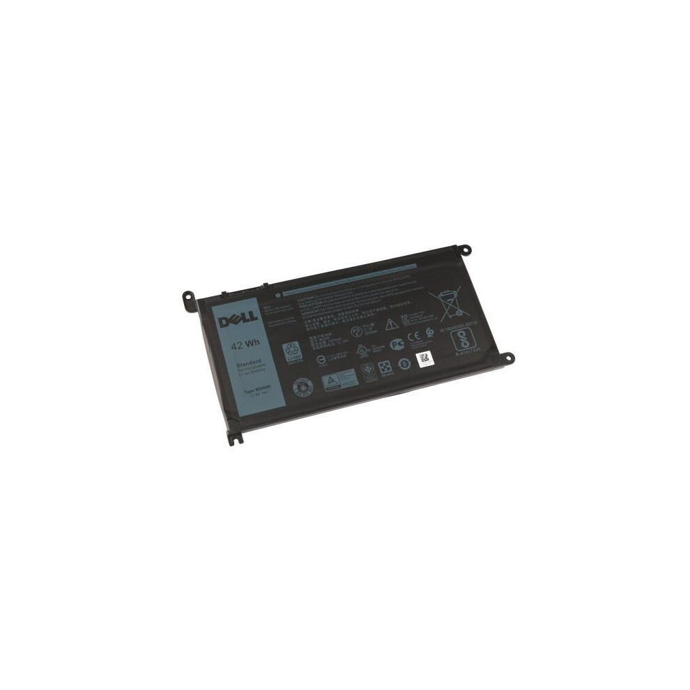Dell Lithium Ion Battery 42Wh Capacity 3-Cell Design Compatible With Select Inspiron Latitude And Vostro Laptops.