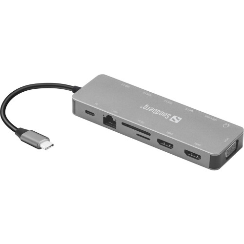 Sandberg USB-C 13-in-1 Travel Dock 1