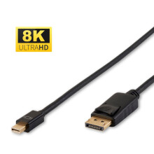 MicroConnect Mini DisplayPort 1.4 to DisplayPort Cable 1m