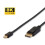 MicroConnect Mini DisplayPort 1.4 to DisplayPort Cable 1m 1
