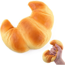 Anboor hitaasti nousevat squishyt lelut lapsille leipä squishyt vaahto ruoka croissant jumbo isot stressi squishyt söpö jättiläinen pur