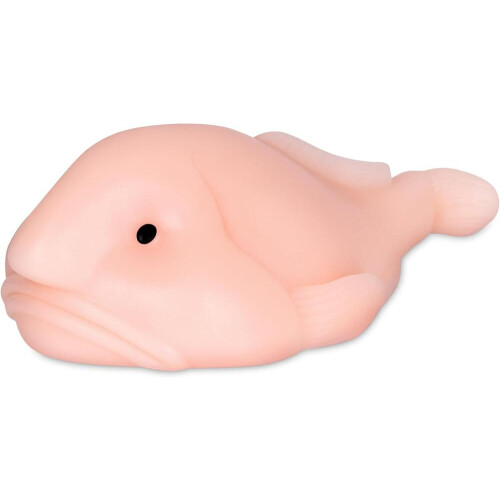 Blobfish Squishy Stresslegetøj med blød, elastisk tekstur, holdbart materiale, til børn og voksne, ideel til stresslindring, sensorisk 1