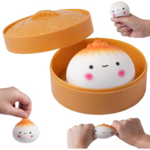 pakkaus nyytillä varustettua squishy-stressilelua, jossa pehmeä ja joustava rakenne, kestävä materiaali, lapsille ja aikuisille, ihante