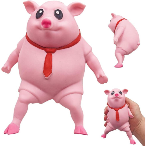 Παιχνίδι για το άγχος Pig Man με απαλή ελαστική υφή, ανθεκτικό υλικό, για παιδι