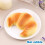 Anboor Squishies Παιχνίδια για Παιδιά με Αργή Φόρτιση, Squishies Ψωμιού, Κρουασάν Αφρού 5