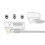Kensington ClickSafe Universal Slots Security Anchors Kit 3
