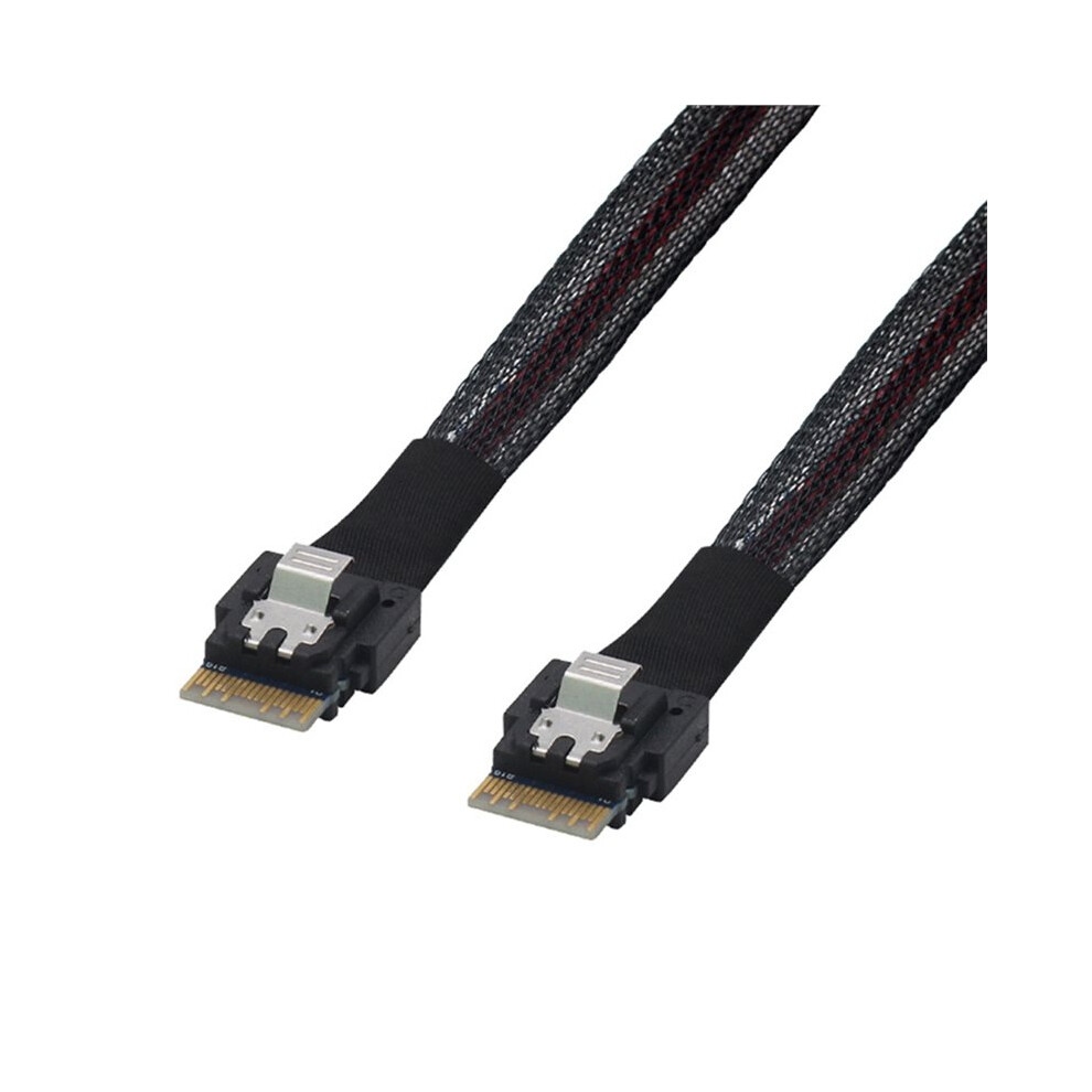 0.5M Slim Sas Sff-8654 4I 38P Server Motherboard Backplane Cable For Computer Hard Disk 4714115009020