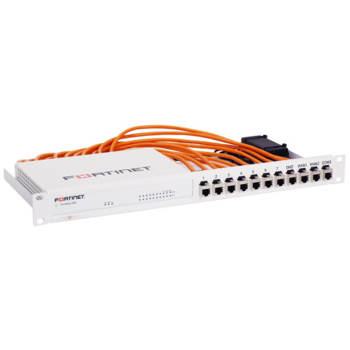 Rackmount IT Kit for FortiGate 60E / 61E / 60F / 61F shielded / industrialized 1