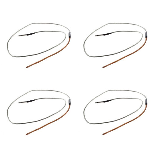 4X Bendable Piezo Cable Under Saddle Pickup for Acoustic Guitar