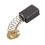 For  CB408 Carbon Brushes Motor 14mm X 9mm X 6mm 100Pcs 3