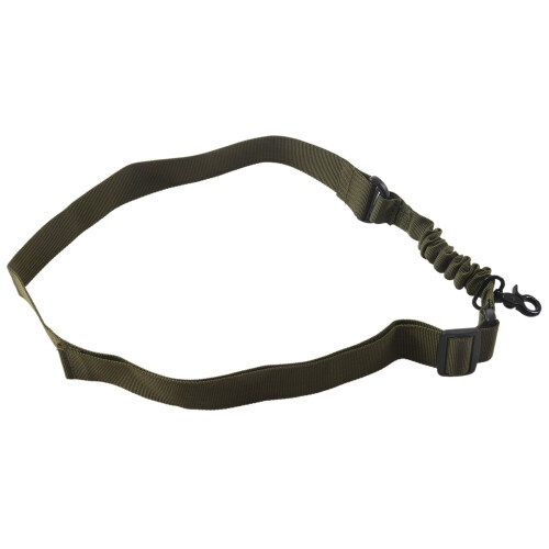 2X Adjustable New Single Point Sling Bungee Airsoft AEG Strap Army Green 2