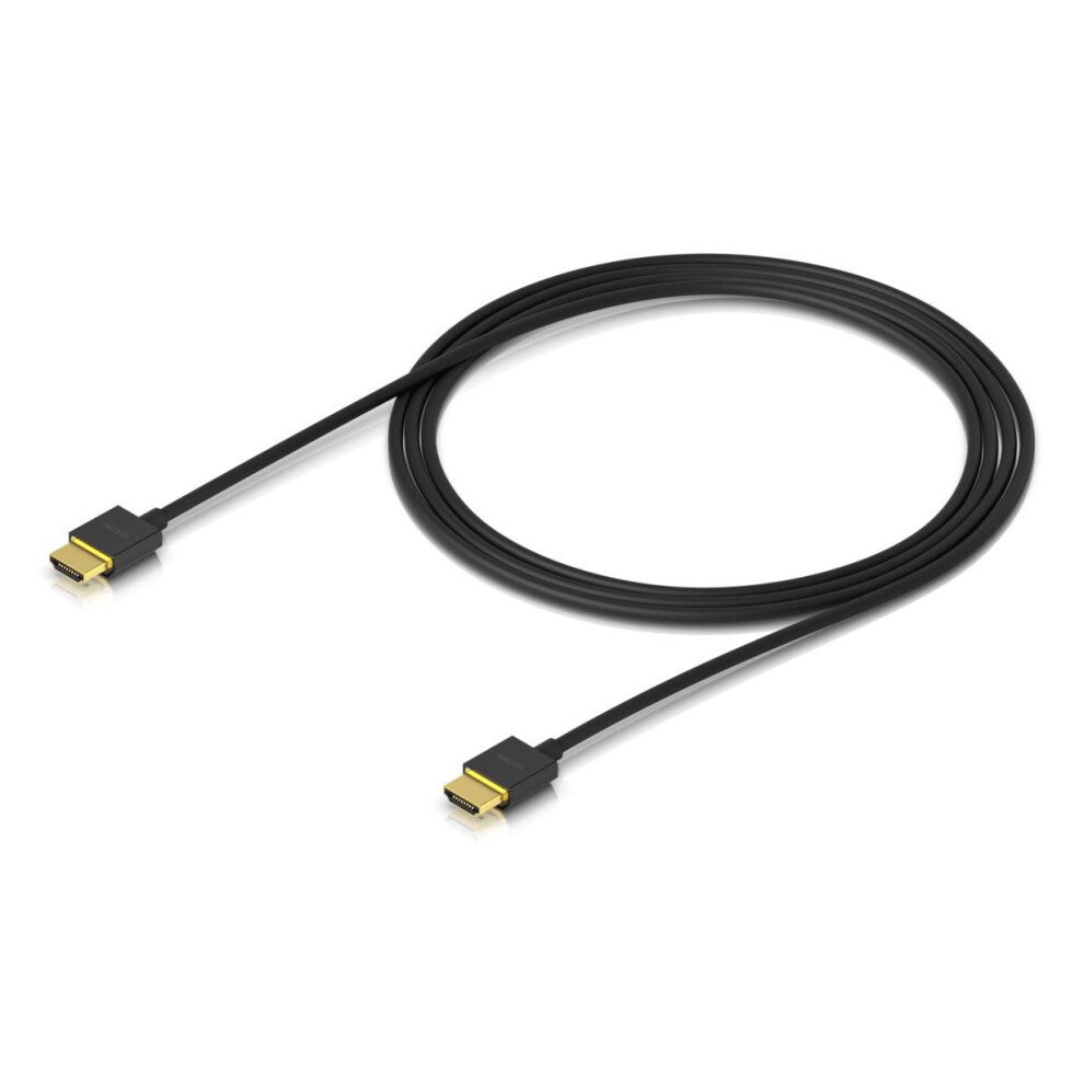 Ubiquiti Nano-Thin Hdmi Cable 2M 34 Awg Thermoplastic Elastomer (Tpe) Black 810177167211