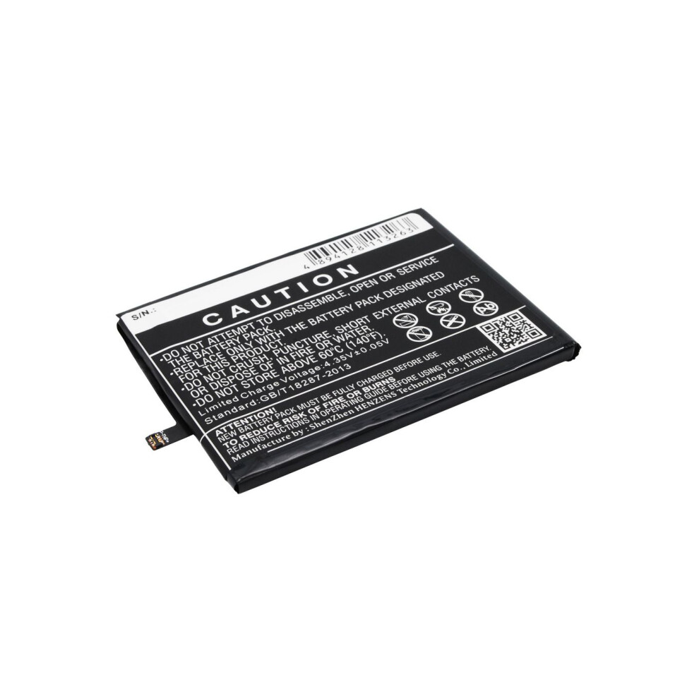 Coreparts Battery For Wiko Mobile 11.40Wh Li-Ion 3.8V 3000Mah Fever Fever 4G 5706998698551
