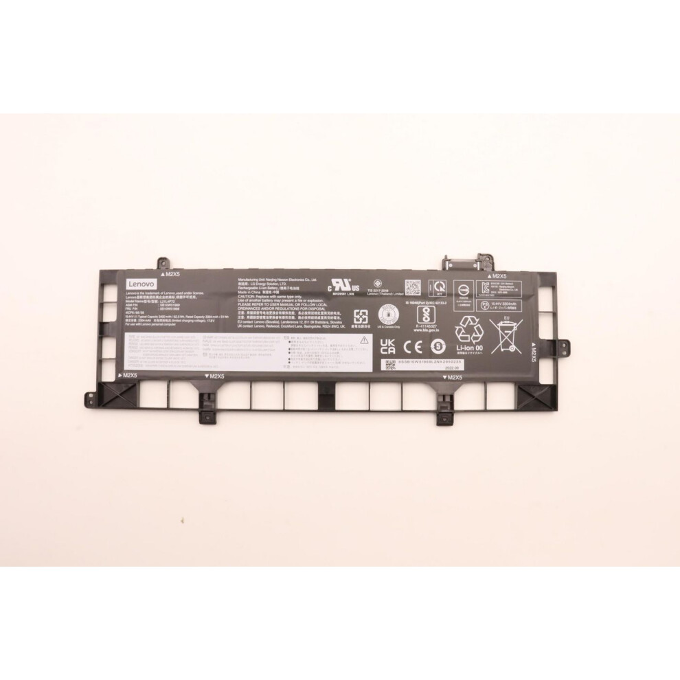 Lenovo Internal Lithium-Ion Battery 52.5Wh Capacity 4-Cell Design Compatible With Devices.