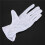 8 Pair Protective Anti-Slip White Cotton Work Driving Gloves 5