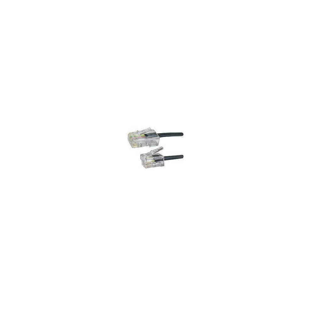 Microconnect Rj11-Rj45 Cable Black 5704327066620