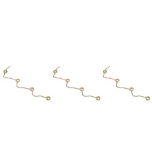 3X 23760-54030 2376054030 Tubo Della Ferrovia del Combustibile 'Iniettore di Petrolio Greggio per  per Hilux LN106 LN167 2.8 E 3.0Lt 3L 5L