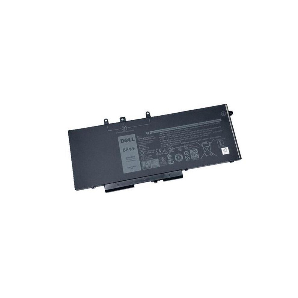 Dell Lithium Ion Battery With 68Wh Capacity 4 Cells 7.6V Voltage Suitable For Dell Latitude And Precision Laptops. 5715063011324
