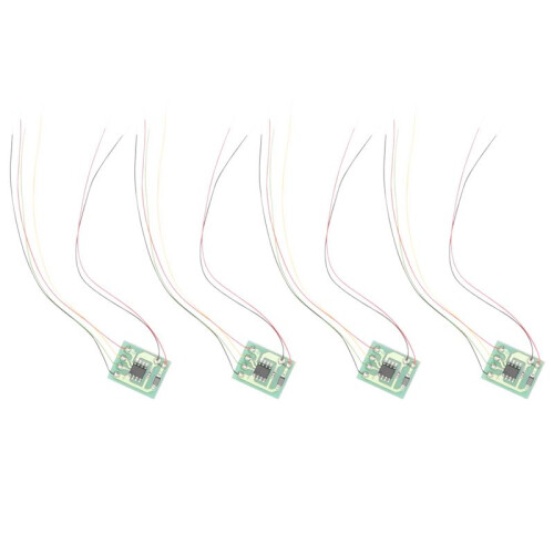 8Pcs DIY Scale Construction Sand Table Model Circuit Board Traffic Light Signal Model HO Scale Train Railway Miniature 2