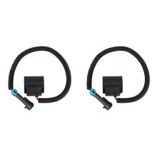 2X Engine Solenoid Valve 6309311 Coil /Connector for Loaders, 12V 6671025