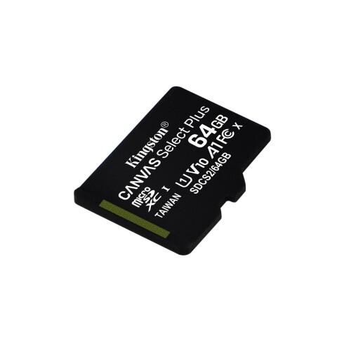 Kingston Kingston 64 GB microSDXC Class 10 UHS-I 3.3 V SD adapter
