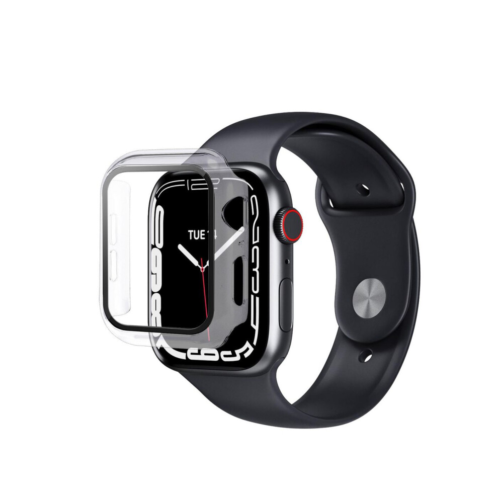 Estuff Titan Shield Full Body Screen Protector For Apple Watch Series 7/8 41 Mm - Clear 5715063015353