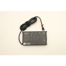 Lenovo 135W USB-C power adapter with adjustable voltage levels of 20V 15V 9V and 5V designed for Lenovo laptops.