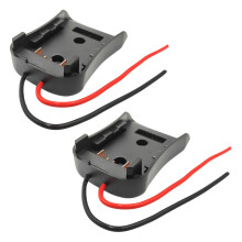 2X Adattatore Batteria per Connettore di Alimentazione Dock Flexvolt 60V Max 12 Gauge 54