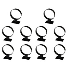 10X Acrylic Headband Holder, Hair Accessories, Headband Display Stand, Jewelry Holder Black