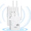 Επεκτάσεις WiFi 2025 - Μεγάλης Εμβέλειας, 9800 τ.μ., 40 Συσκευές (Λευκό) 1