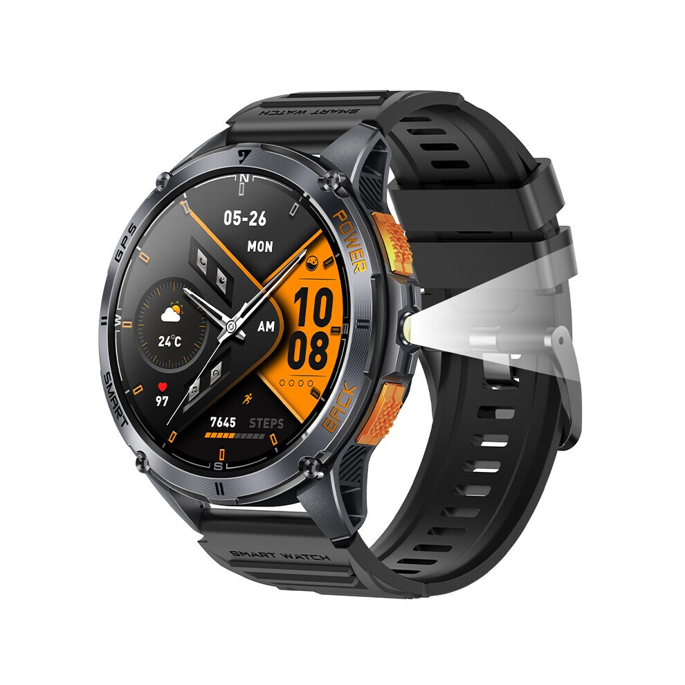 K67a Smartwatch Gps Amoled Compass Altimeter Bluetooth Call (Black) Black 6083684978562