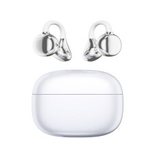 Open-Ear Clip Wireless Earbuds, Hi-Fi Stereo Sound, Low Latency Bluetooth, Comfortable & Secure Fit(White)