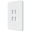 Ubiquiti Keystone Wall Plate Paintable Vertical 4-Port 4-Pack 2