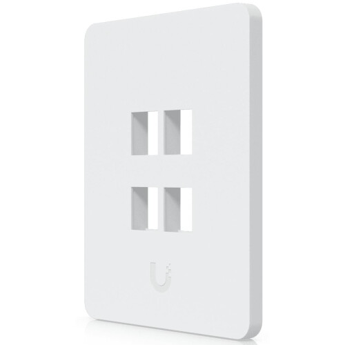 Ubiquiti Keystone Wall Plate Paintable Vertical 4-Port 4-Pack 1