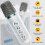 Macchina karaoke portatile Bluetooth con 2 microfoni e suono HD 3