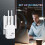 Επεκτάσεις WiFi 2025 - Μεγάλης Εμβέλειας, 9800 τ.μ., 40 Συσκευές (Λευκό) 4