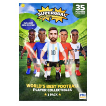 Supergoal Surprise Reveal Collectible Mundial Action Football Figure