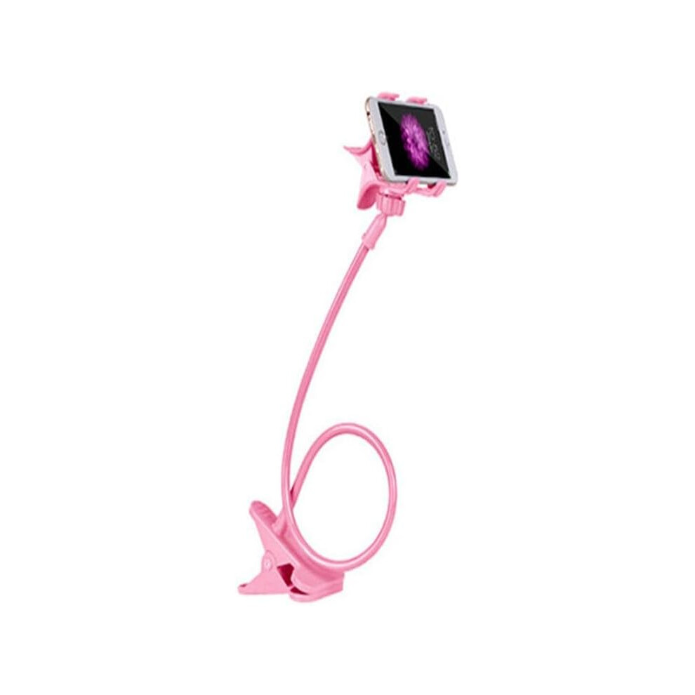 (, -) Gooseneck Cell Phone Holder With Clamp, Non Slip Lazy Bracket, Universal 360 Flexible Phone Stand, Lazy Bracket Mount Lo Pink 5437706704546