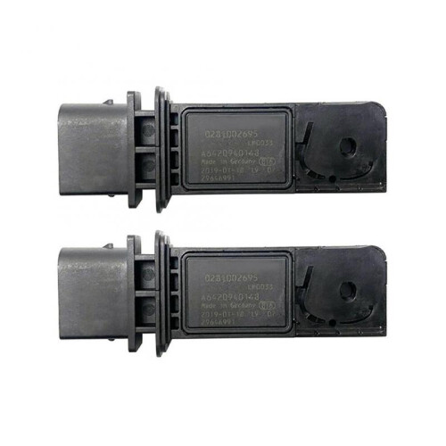 2x Car Flow Meter Sensor Maf Mass Sensor 0281002695 A6420940148 for -