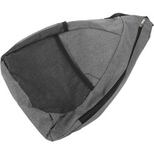 Bolsa de almacenamiento pequeña para pala de pickleball, color gris, con funda multifuncional para raqueta de tenis y tela Oxford.