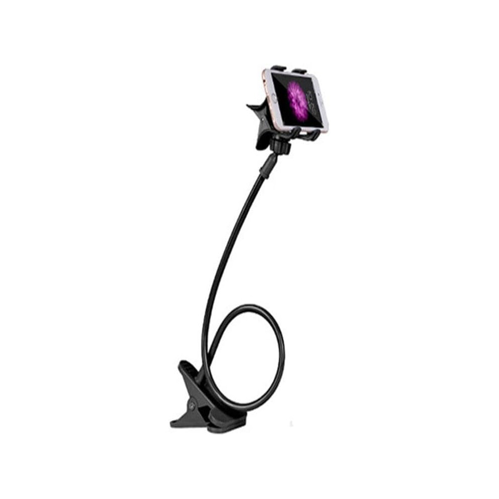 (, -) Gooseneck Cell Phone Holder With Clamp, Non Slip Lazy Bracket, Universal 360 Flexible Phone Stand, Lazy Bracket Mount Lo Black 5437706704539