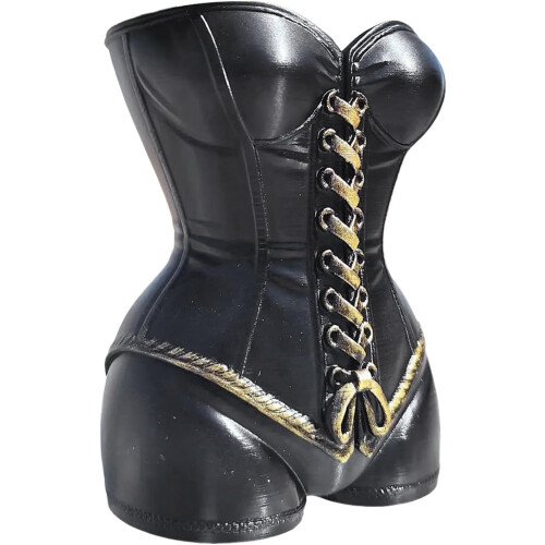 (Blue, -) Γλάστρα Σε Σχήμα Γυναικείου Σώματος, Corset, Ιδανική για Διακόσμηση, Δώρο 2