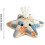 (Starfish, -) Κιτ Θήκης Χαρτομάντηλων Θαλάσσιο Ζώο, Patchwork, Ιδανικό για Μπάνιο 2