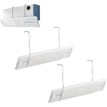 (White_2pcs, -) Adjustable Vent Deflector - Window Air Conditioner Air Vent Deflector, Extends 23.6" to 36.6" Length, Universal Retracta