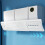 (White, -) Deflector ajustable para aire acondicionado, extensible. 1