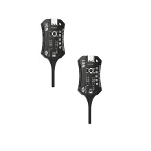 (Black_2pcs, -) Tester indukčnosti Type-C, prenosný, na testovanie cievok základnej dosky