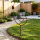 (Gold, -) Melc metalic grădină 80cm, decor rustic, curte 4