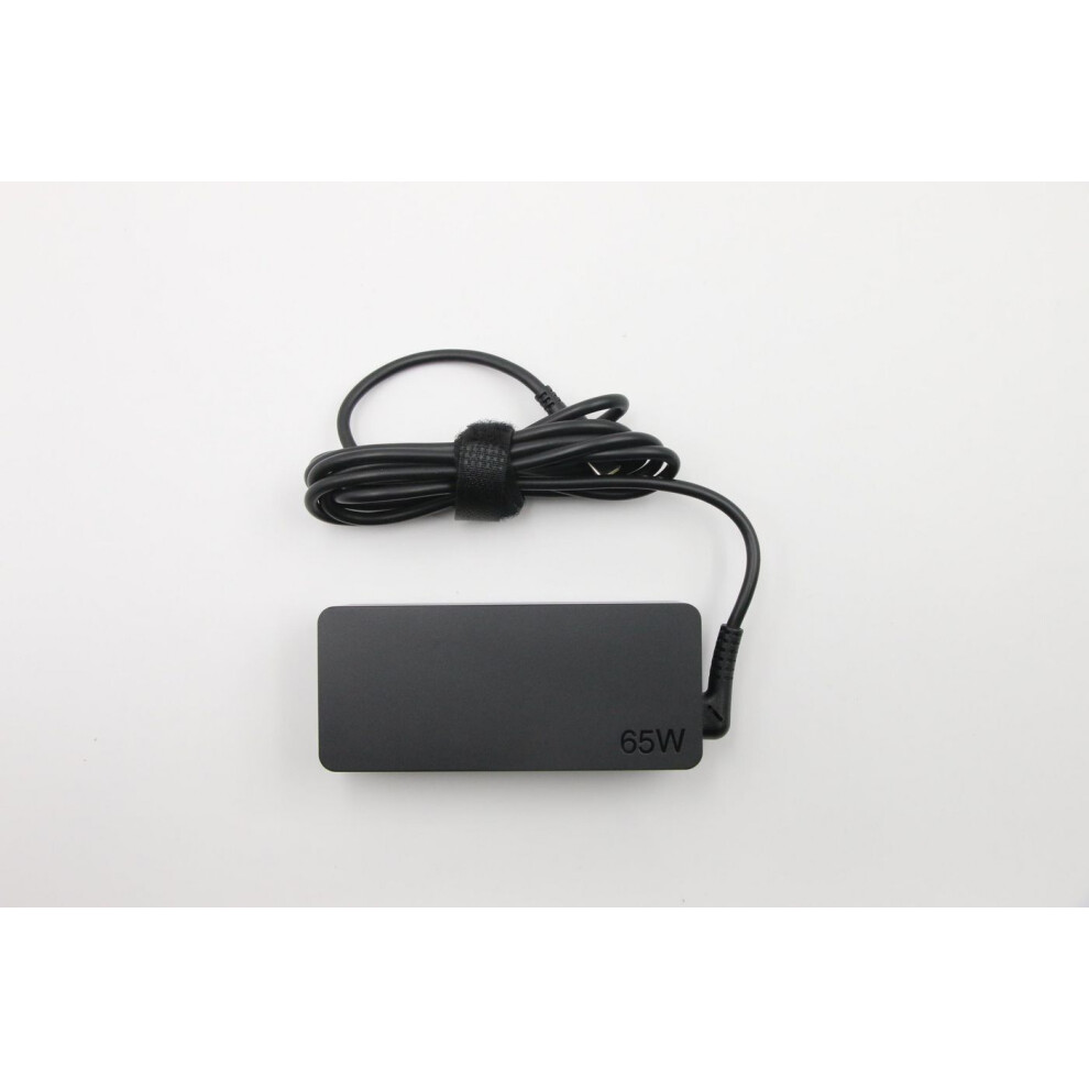 Lenovo 65W Power Delivery Adapter With Usb Type-C Interface Supports 20V 15V 9V And 5V Outputs Dual-Port Design.